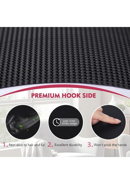 4.3 Inç Inç20 Feet Kanepe Yastıkları Için Görev Şeritleri, Yapışkanlı Kanca ve Döngü Bandı, Kanepe Yastıklarını Kaymadan Tutun (Yurt Dışından) fırsatları