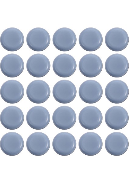 48PCS 25MM Mobilya Kayar Kendi Kendine Yapışkan Sandalye Bacak Ptfe Kaydırıcılar Mobilya Için Kolay Taşıyıcılar (Yuvarlak) (Yurt Dışından)