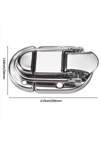 5pcs Knot Nikel Drawbolt Kapanış Mandal (Yurt Dışından) indirimleri