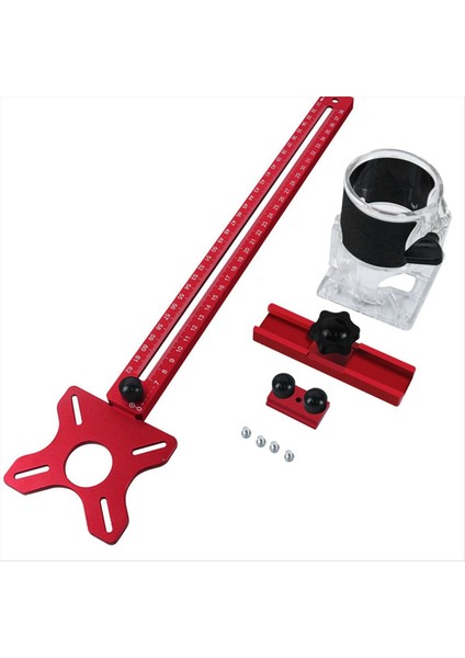 4in1 Yönlendirici Freze Groove Bracket-Cabinet Donanım Jig Alüminyum Daire Kesme Jig Punch-Router Freze Bracketa (Yurt Dışından) fiyatları