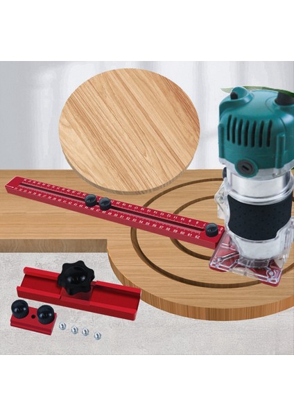 4in1 Yönlendirici Freze Groove Bracket-Cabinet Donanım Jig Alüminyum Daire Kesme Jig Punch-Router Freze Bracketa (Yurt Dışından) fırsatları