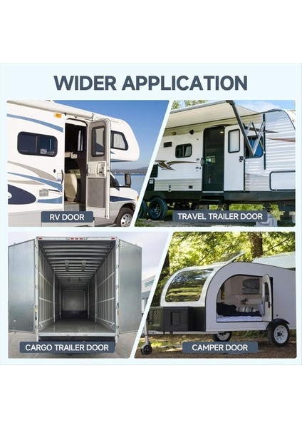 Rv Kapı Tutucusu, Yükseltme Snap Gürültüsüz Römork Kapısı Mandal, Metal Van Kapı Tutucu Yakalama, T Tarzı Kapı Tutucu, 6 Inç (Yurt Dışından) fırsatları
