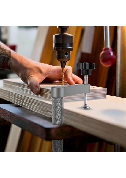 2pcs Tezgah Köpek Kelepçesi Paslanmaz Çelik Köpek Deliği Kelepçesi Ahşap Işlemesi Için Ayarlanabilir Tezgah Klipsi (20MM/0.79INCH) (Yurt Dışından) fiyatları