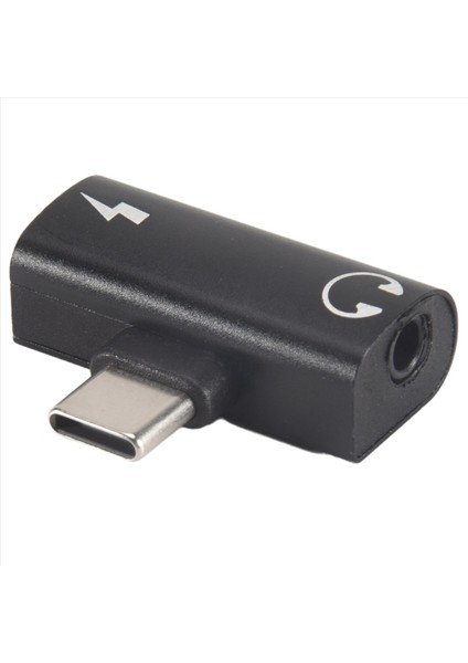 USB Tip C Ila 3.5mm Jack Aux Audio Kulaklık Adaptörü Ses Dönüştürücü Dijital Kod Çözücü Hızlı Şarj Cihazı PD30W (Yurt Dışından)