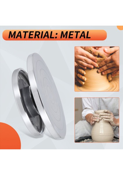 Ağır Hizmet Tipi Heykel Tekerleği Döner Tablo Çömlek Tablosu Dönen Dıy Alet Sanat Zanaat Platformu - 15 cm (Yurt Dışından) indirimleri