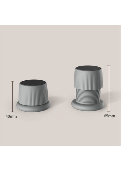 2 Masa Bacak Pedleri, Ayarlanabilir Güçlendirici Pedler, Kaymaz, Sandalye Bacak Kapakları, Parke Zeminler Için Zemin Koruyucuları (Gri) (Yurt Dışından) fiyatları