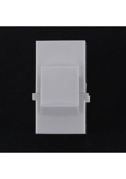 RJ45 Konnektör Keystone Jack Cat6 RJ45 Uzatma Bağlayıcı Ethernet Ağı Lan Kat 6 Kullanıcı Kapları Adaptörü (Beyaz) (Yurt Dışından) fırsatları