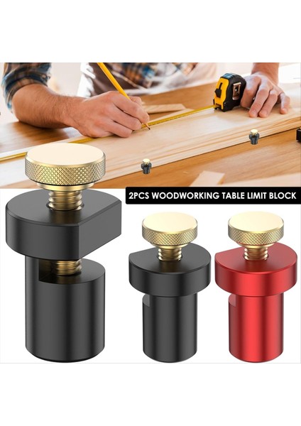 2pcs Tezgah Köpek Kelepçe Seti, 3/4in (19MM) Alüminyum Alaşım Çalışma Tezgahı Deliği Durağı, Ağaç Işleme Masası Durdurma Carpenter Tezgah Kelepçe B (Yurt Dışından) fırsatları