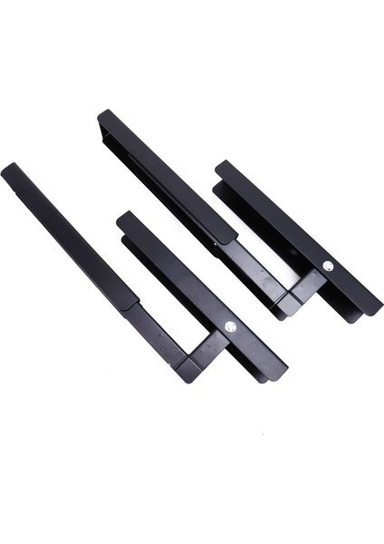 2pcs Mikrodalga Siyah Duvar Montaj Tutucu Braketleri Uzatılabilir Kollu 40KG (Yurt Dışından) fırsatları