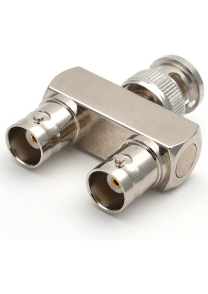 Saf Bakır Konnektör Bnc Üç Yollu Bir Erkek Ila Iki Kadın Y Tipi Bnc Erkek Ila Kadın Bnc-Jkk Rf Adaptör (Yurt Dışından) fiyatları