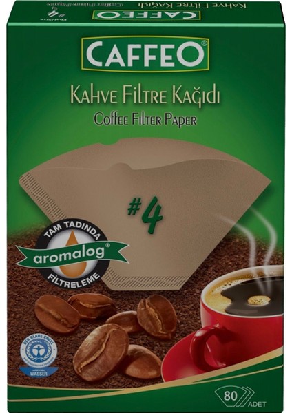 Kahve Filtre Kağıdı 80 Adet
