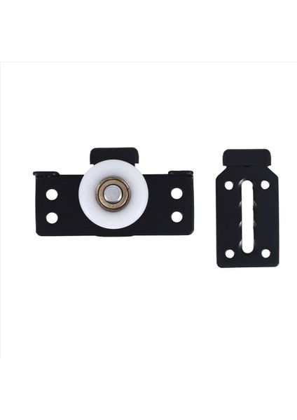 Donanım Aksesuarları 2 Adet Sürgülü Kapı Gardırop Kasnakları Ahşap Kapı Sürgülü Kapı Küçük Asılı Tekerlekler Sessiz Sürgülü Kapı Tekerlekleri (Yurt Dışından)