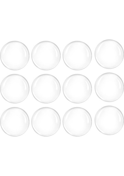 12X Kapı Durdurucular Duvar Koruyucu, 2 Inç Açık Kapı Düğmesi Duvar Koruyucu Duvarlar Için Duvar Yüzeyini Korur (Yurt Dışından)