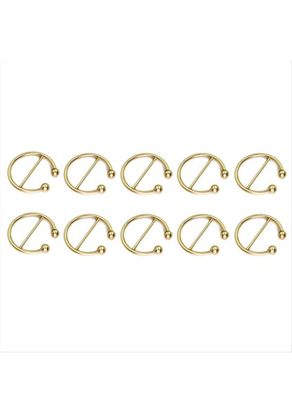 Metal Tri Glide Tokes Kaydırıcı Eşarp Dekorasyon Kayış Kemer Sırt Çantaları Ayarlama Diy Aksesuarları Dokunma A (Yurt Dışından)