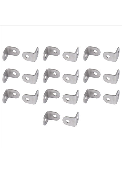 20PCS 20MM x 20MM 90 Derece Raf Destek Köşe Destek Açısı Braketi (Yurt Dışından) modelleri