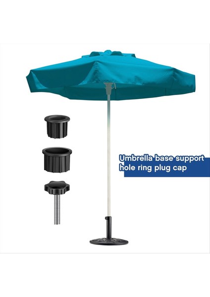 12 Adet Şemsiye Taban Standı Deliği Halkası Fiş Kapağı ve Kapak Şemsiye Standı Yedek Standı Taban Stabilizatör (Yurt Dışından) modelleri