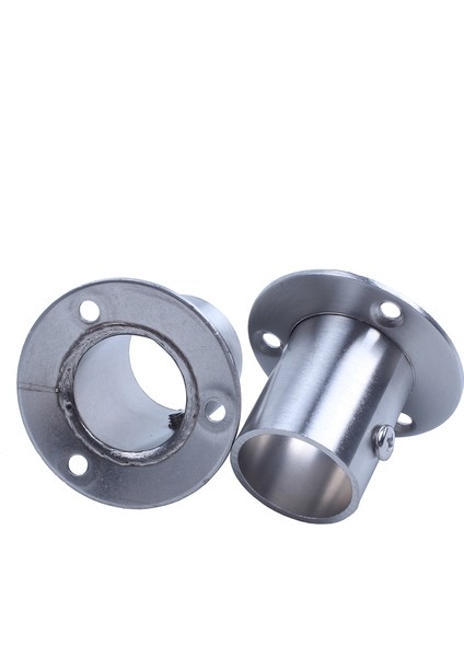 Gardırop 25MM Tüp Paslanmaz Çelik Ray Çubuğu Uç Destek Braketi 2 Pcs (Yurt Dışından) indirimleri
