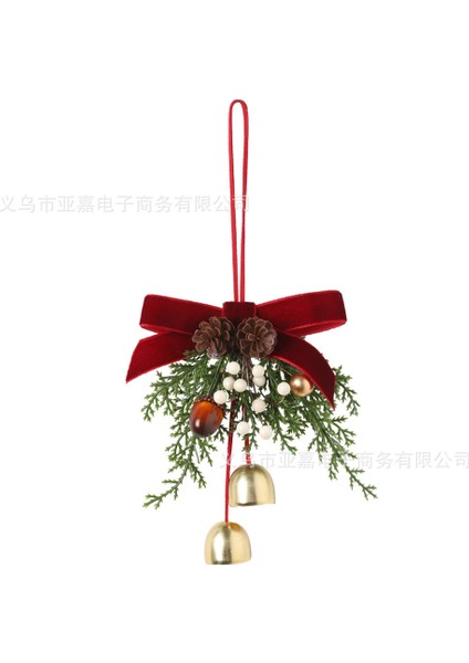Yeni Yılbaşı Ağacı Çanları Asılı Yılbaşı Dekorasyonu Ortam Çanları (Yurt Dışından)