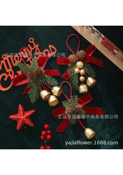 Yeni Yılbaşı Ağacı Çanları Asılı Yılbaşı Dekorasyonu Ortam Çanları (Yurt Dışından) fırsatları