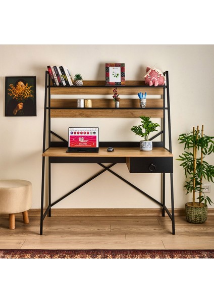 Samba Çalışma Masası - Sepet / Siyah