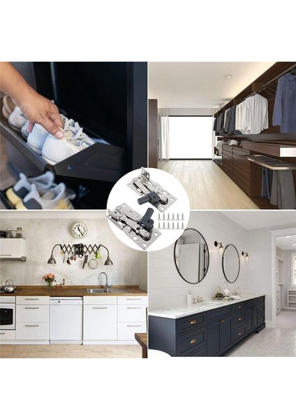 2 Paket Tepsisi Menteşe Lavabo Ön Çekmece Için, Lavabo Ön Tahpi Tepsileri Menteşeler Yanlış Ön Dolap Klipsleri (Yurt Dışından) indirimleri