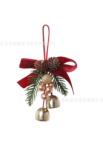 Noel Ağacı Asılı Süslemeler Çan Kolye Noel Süsleri Ins Tarzı Sahne Dekorasyonu Atmosfer Sahne Süsleri (Yurt Dışından)