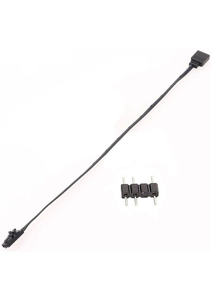 Corsair 3pin Rgb Için Standart Argb 3 Pin 5V Adaptör Bağlayıcısı Corsair Fan/hub/aydınlatma Düğümü/komutan Için Rgb Kablosu (Yurt Dışından)
