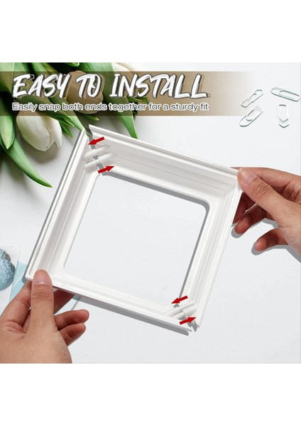 4X4INCH Vinil Post Etek-Beyaz Post Taban Kapak Döşeme Ahşap ve Vinil Direkler, Güverte ve Sundurma Sütunu, 4&#39;lük Merdiven Ray Seti (Yurt Dışından) modelleri