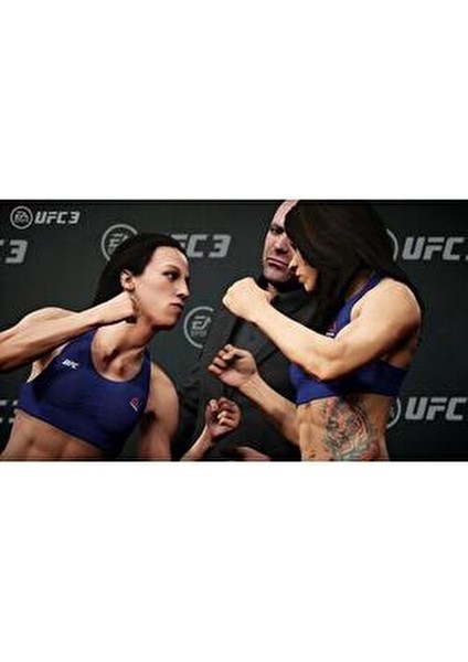 UFC 3 Aksiyon Oyun PS4 Çoklu Oyuncu Desteği ile Dövüş Platformu