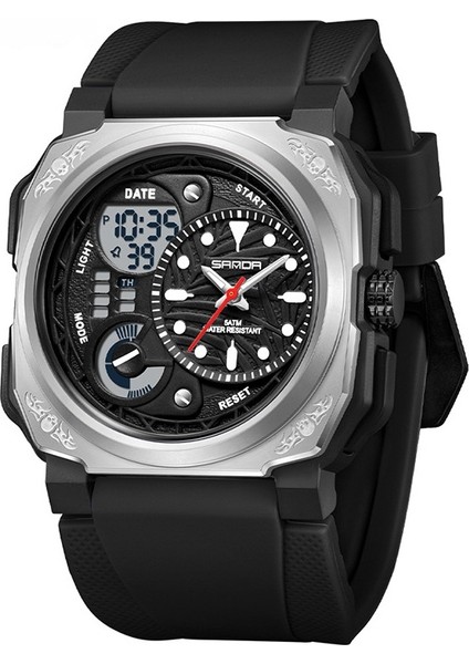 Erkekler Dijital Saat Spor Saatler Su Geçirmez 50 M Kol Saati Casıo Seiko (Yurt Dışından)