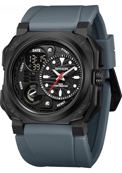 Erkekler Dijital Saat Spor Saatler Su Geçirmez 50 M Kol Saati Casıo Seiko (Yurt Dışından)