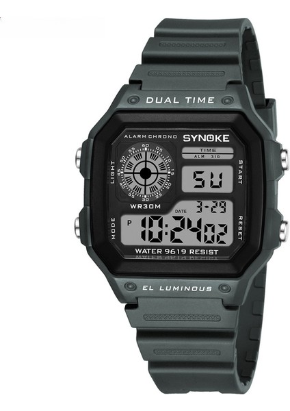 Erkekler Dijital Saat Spor Saatler Su Geçirmez 50 M Kol Saati Casıo Seiko (Yurt Dışından)