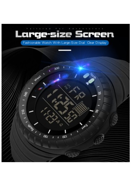 Erkekler Dijital Saat Spor Saatler Su Geçirmez 50 M Kol Saati Casıo Seiko-1 (Yurt Dışından) modelleri