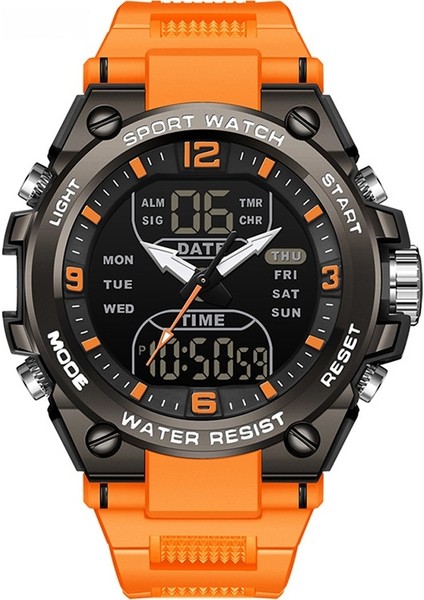 Erkekler Dijital Saat Spor Saatler Su Geçirmez 50 M Kol Saati Casıo Seiko (Yurt Dışından)