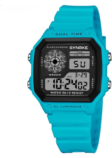 Erkekler Dijital Saat Spor Saatler Su Geçirmez 50 M Kol Saati Casıo Seiko (Yurt Dışından)