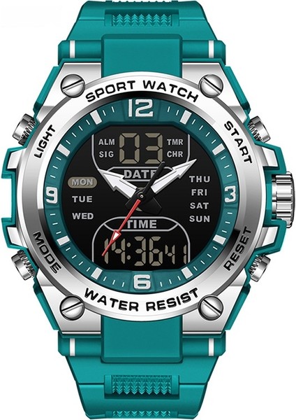 Erkekler Dijital Saat Spor Saatler Su Geçirmez 50 M Kol Saati Casıo Seiko (Yurt Dışından)