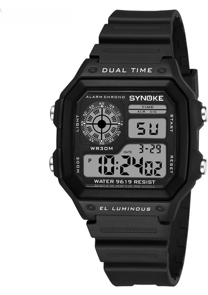 Erkekler Dijital Saat Spor Saatler Su Geçirmez 50 M Kol Saati Casıo Seiko (Yurt Dışından)