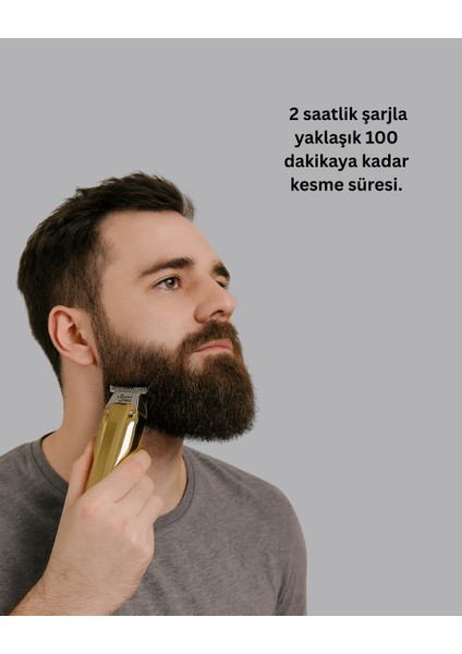 Profesyonel Erkek Tıraş Makinesi Güçlü Kesim ve Uzun Şarj Süreli fırsatları