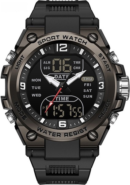 Erkekler Dijital Saat Spor Saatler Su Geçirmez 50 M Kol Saati Casıo Seiko (Yurt Dışından)