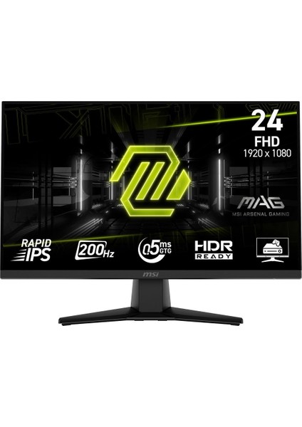 23.8 Msı Mag 242F 0.5ms 200HZ Flat Rapıd IPS Freesync Monıtor