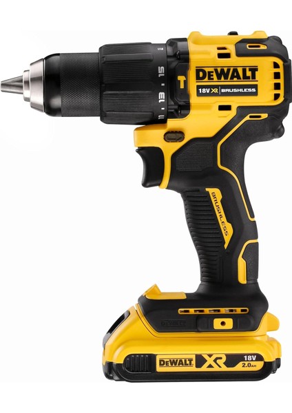 DCD709D2T Kömürsüz Darbeli Matkap 18V 2.0Ah fiyatları