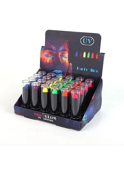 Buğz Karanlıkta Parlayan Neon Ruj Seti indirimleri