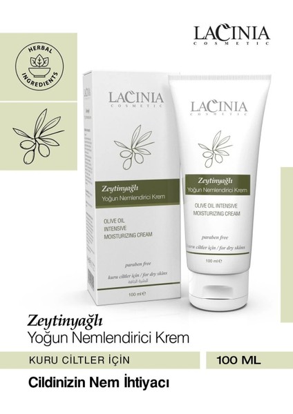 Lacınıa Zetinyağlı Yoğun Nemlendirici Krem