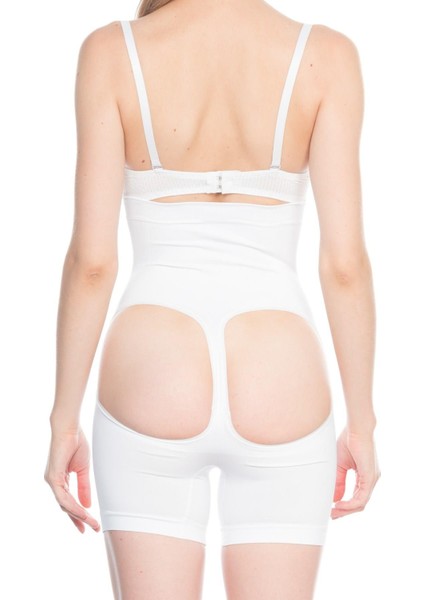 Beyaz Mı Emay 2063 Popo Açık Paçalı Korse fırsatları