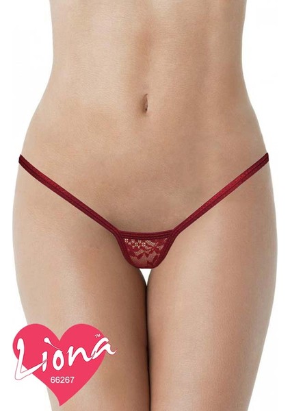 Dantelli Mini Büyük Beden Tanga