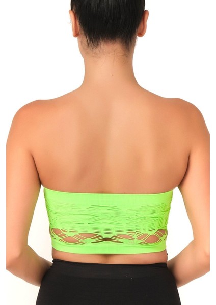 Yeşil Mı Emay 4050 Double Örgü Toparlayıcı Straplez Büstiyer modelleri