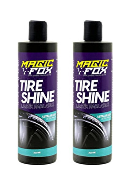 Lastik Parlatıcı Set 2’li Paket Ultra Gloss 400 ml Uygulama Süngeri Hediyeli fiyatları