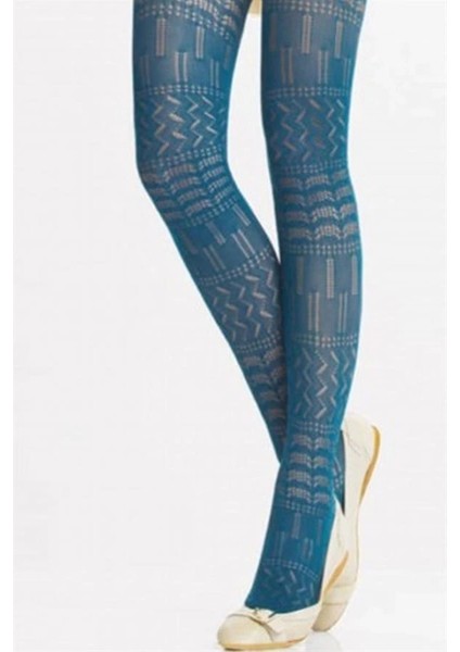 Daymod Daisy File Desenli Kadın Külotlu Çorap fiyatları