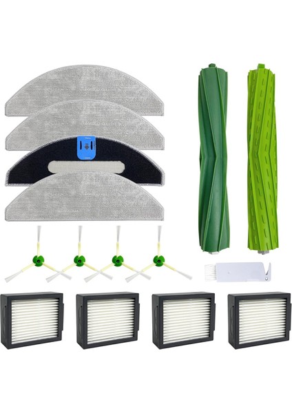 Irobot Roomba Için Ana Yan Fırça Hepa Filtre Paspas Bezi Yedek Parça (Yurt Dışından)