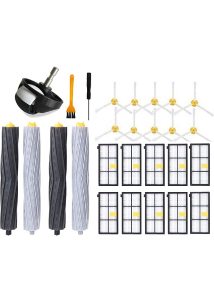 Irobot Roomba 800 900 Serisi 860 865 Ana Yan Fırça Hepa Filtresi Için (Yurt Dışından)
